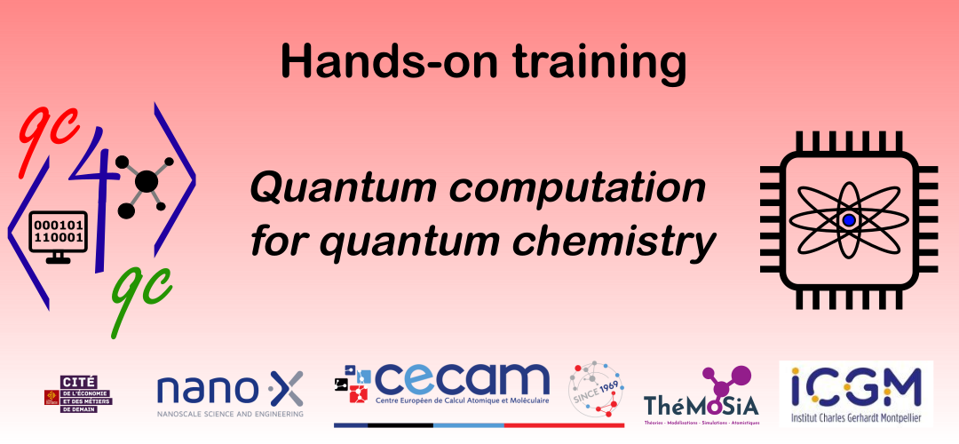TVDiCi - Hands-on training on Quantum Computation for Quantum Chemistry